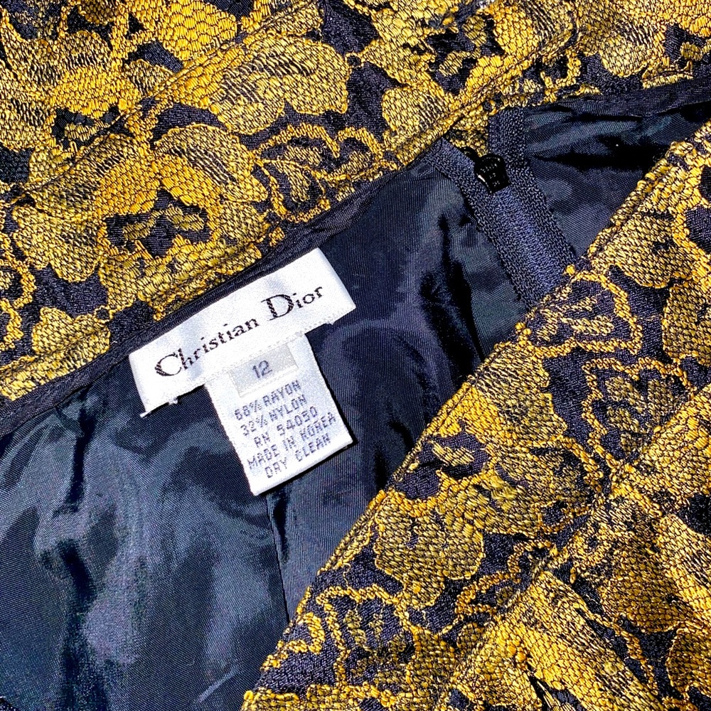 Vintage Christian Dior Skirt - size 12